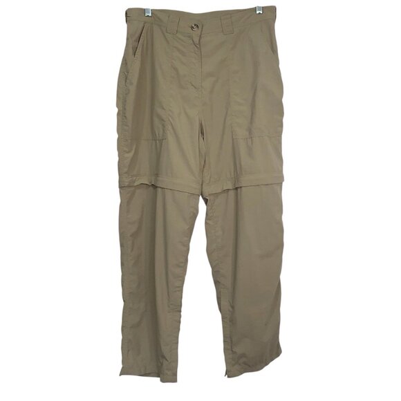 ExOfficio insect Shield Convertible Hiking Pants Womens Medium Fishing Camping - Picture 1 of 13